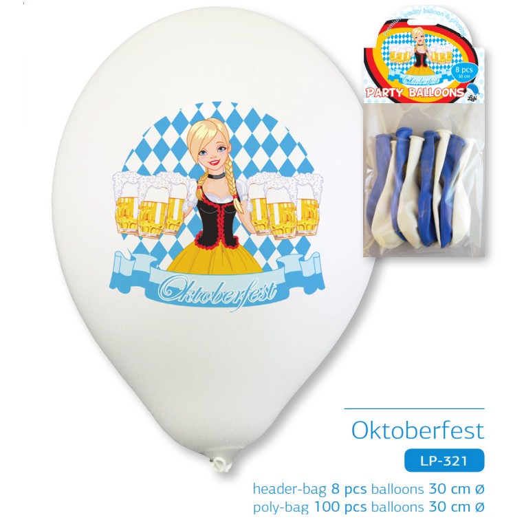 Oktoberfest party balloon design