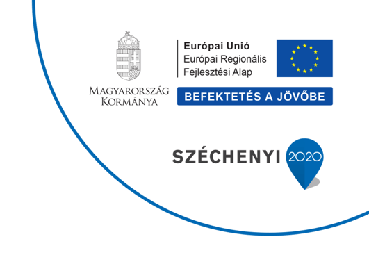Széchenyi 2020 logo: supported by the European Union and the Hungarian Government