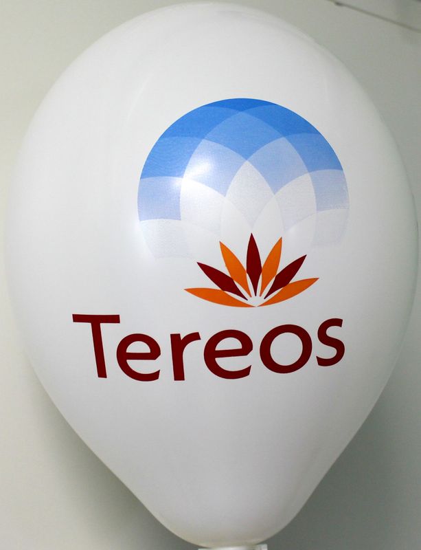 CMYK print on a balloon: Tereos